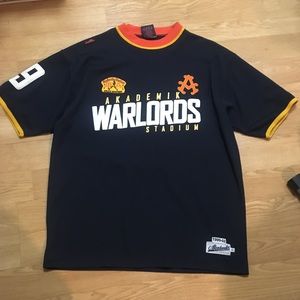 Akademiks Warlords Jersey Size XL navy blue